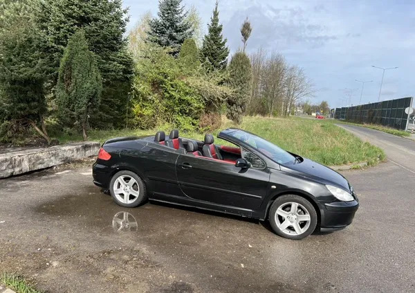 samochody osobowe Peugeot 307 CC cena 7500 przebieg: 206343, rok produkcji 2005 z Łódź